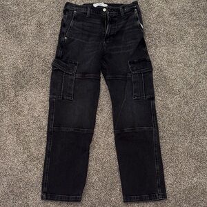 Hollister Men's Dark Cargo Pants